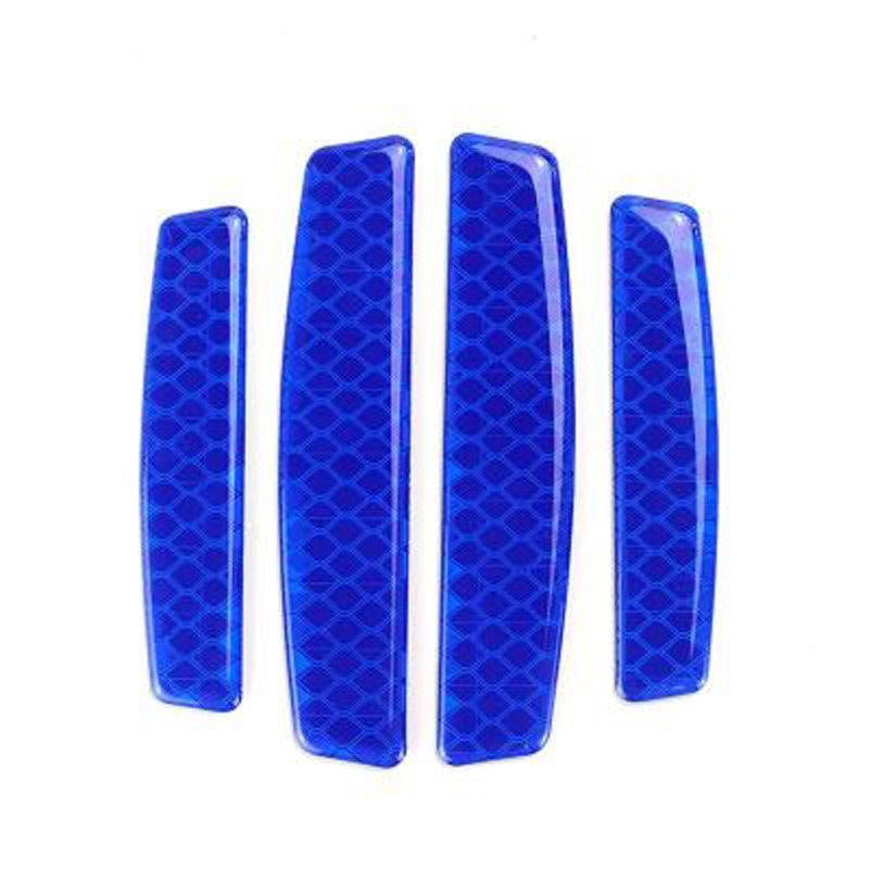 4PCS Universal Car Side Door Edge Guards Protector Real Carbon Fiber Door Edge Guard Protector Trim Molding Crash Scratch Protector Bumper Guard Protector Sticker Anti-Collision Strips - Black - Size 4PCS
