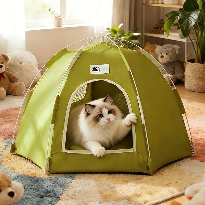 Cat Tent Cat Furniture Cat Bed Cat Hideaway Cat Den Foldable Cat Tent Cat