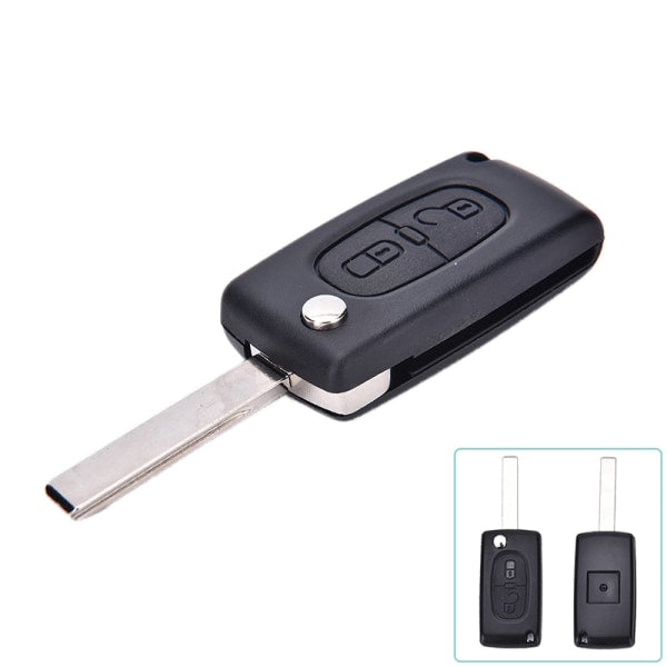 Key Case Compatible with Peugeot 307 308 107 207 407
