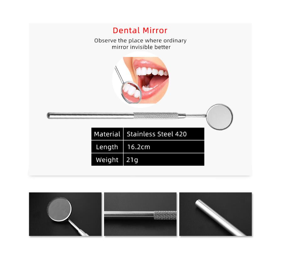 Dentist Stainless Steel Tartar Remover Set of 4