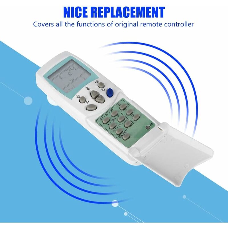Air Conditioner Remote Control, Replacement Remote Control For Lg 6711A20010A/11B, 6711A90023E, 6711A20028K