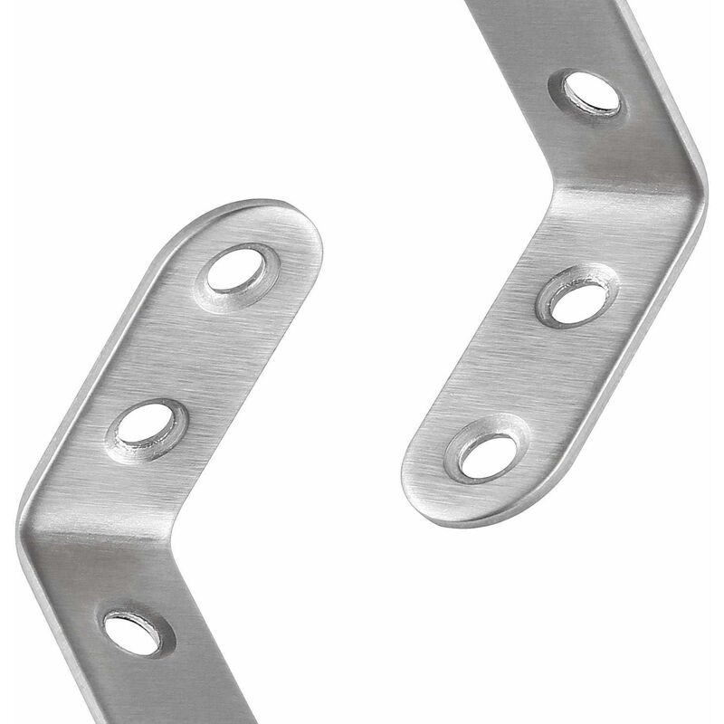 13 pcs Stainless Steel Corner Brace 40X40Mm, Corner Braces For Fixing And Repairing Furniture, Reinforcing Joints,