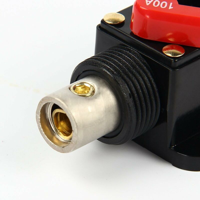 Car Circuit Breaker 12V - 24V Dc Car Protection With Manual Reset Switch Fuse 100A