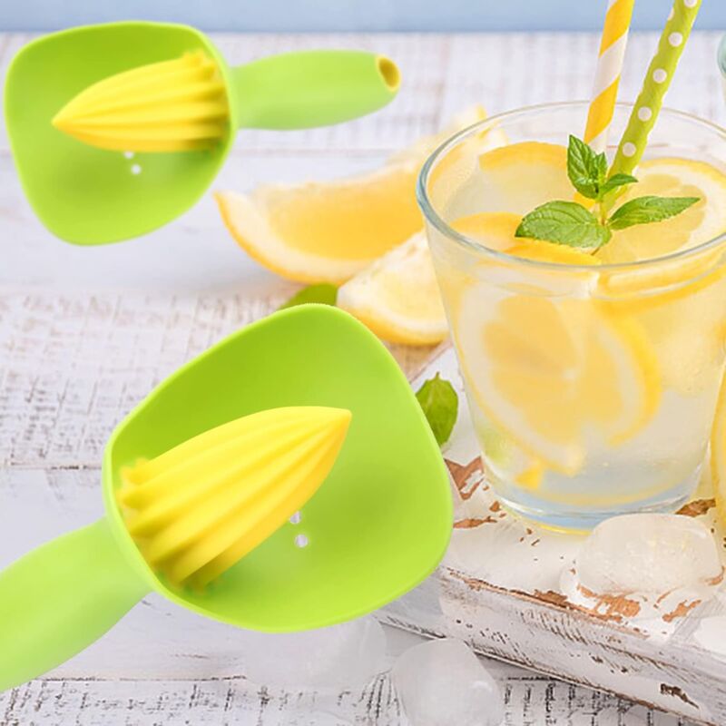 Citrus Juicer With Seed Filter, Ergonomic Mini Lemon Squeezer Tools For Lemon Orange Fruits