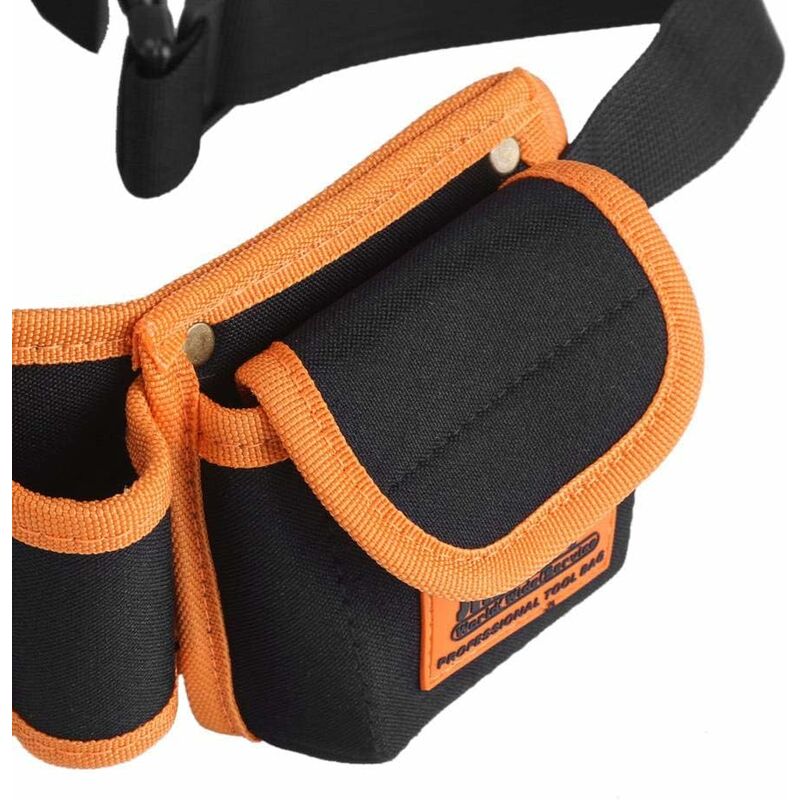 Electrician Tool Belt Tool Holder Belt For Carpenter Diy Woodworker Adjustable Nylon Belt
