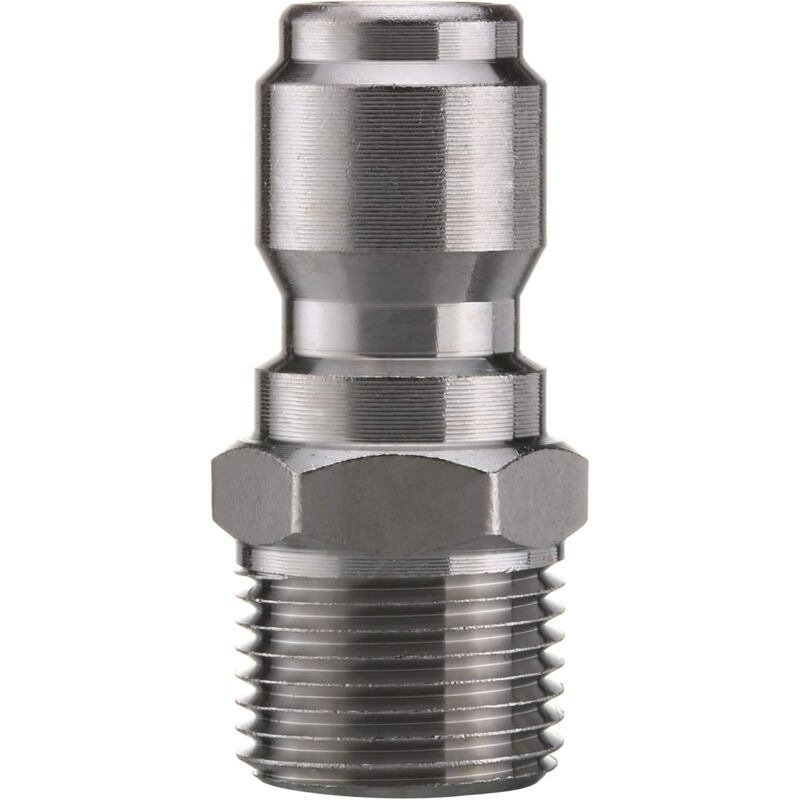 Pressure Washer Quick Connect Adapter Kit, 9.5Mm Male Thread, 5000 Psi 1 3/8'' Quick Connect Kit -Male