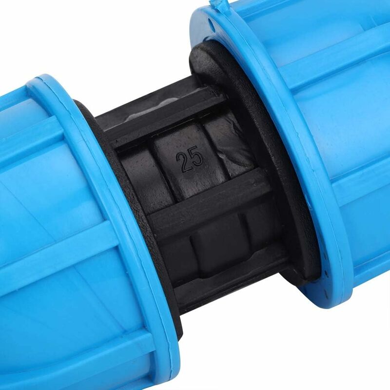 4 pcs 25Mm To 25Mm Pe Plastic Straight Water Pipe Fittings Pvc Pe Ppr Pipe Connector Accessories