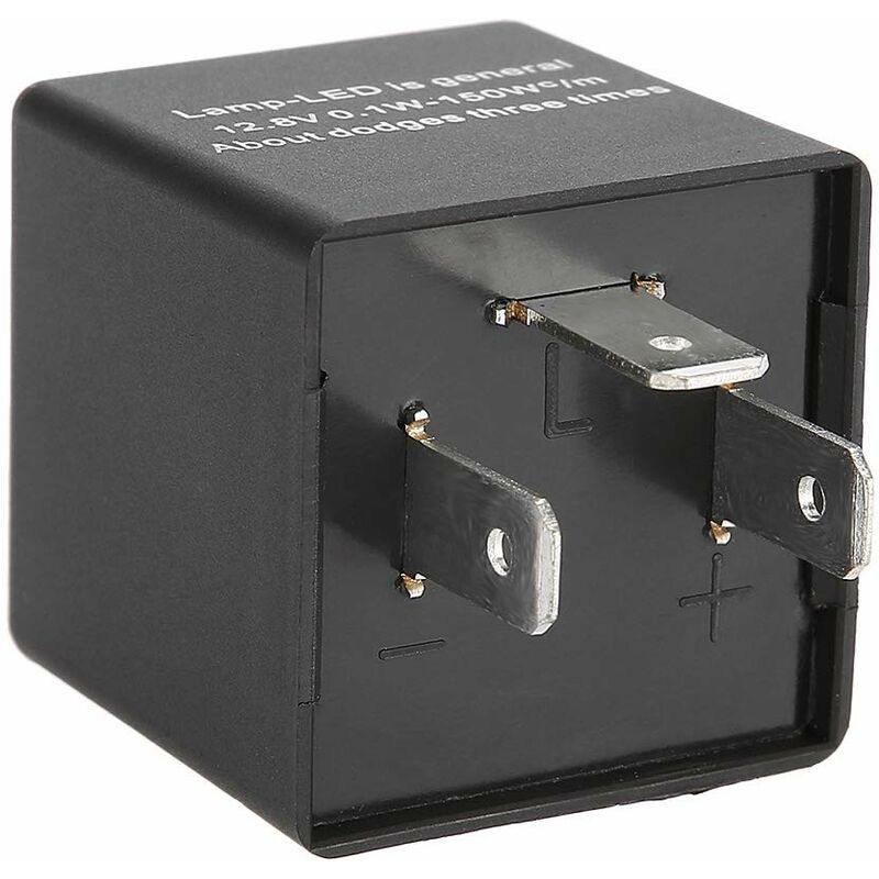 Motorcycle Flasher Relay Cf14Kt 3 Pin 12V Automotive Adjustable Flasher Relay For LED Flash Speed
