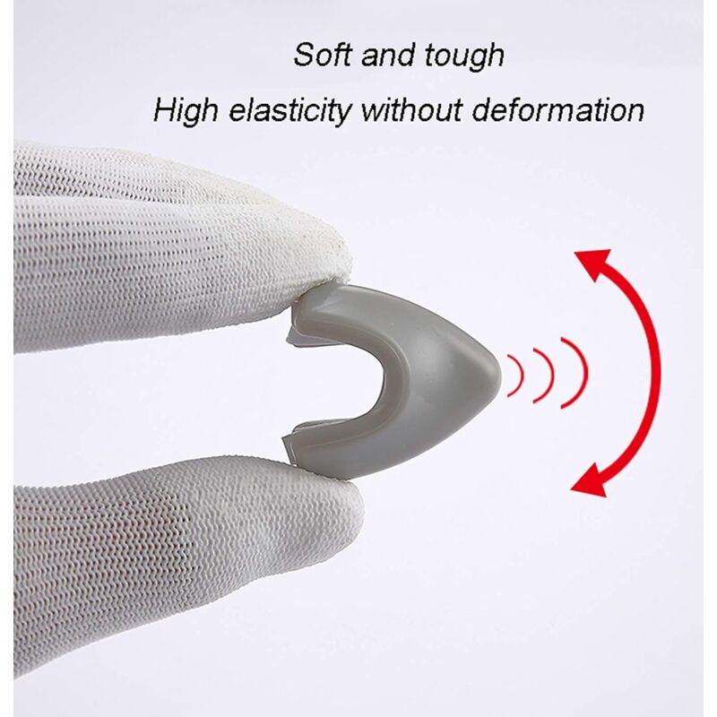 Corner Protector Clear Table Protectors L Shaped Corner Bumpers 20 Pack Food Grade Pvc Corner Guards For Kids Desk