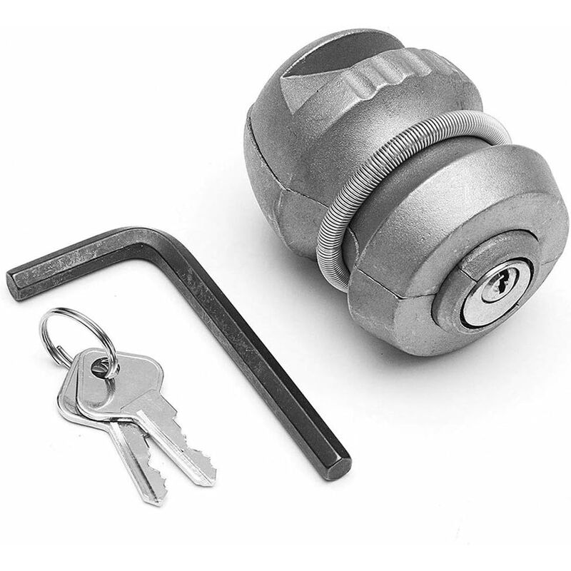 Trailer Hitch Lock Anti-Theft Ball Coupling, Trailer Parts