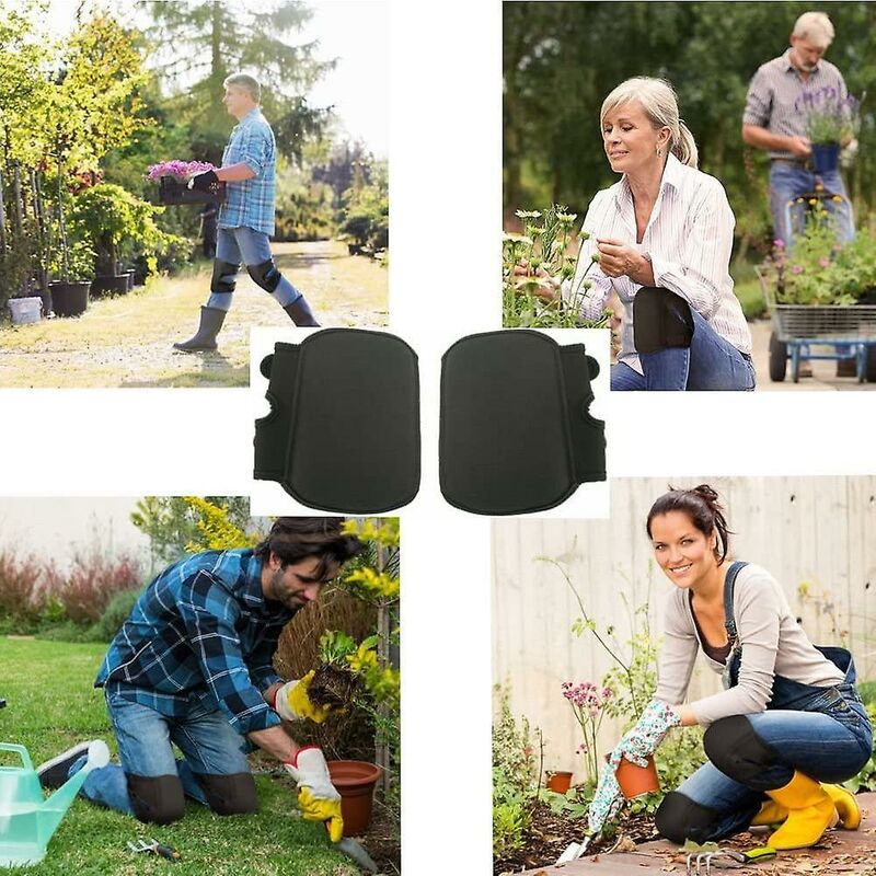 Garden Knee Pads, Ultra Comfort Soft Neoprene Knee Pads Knee Protector For Home Gardener Water Resistant Construction