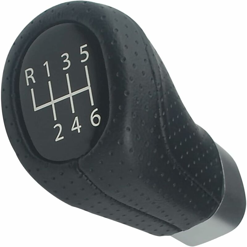 6 Speed Gear Shift Knob Leather Fits For Bmw E34 E36 E38 E39 E46 E53 E60 E61 E63