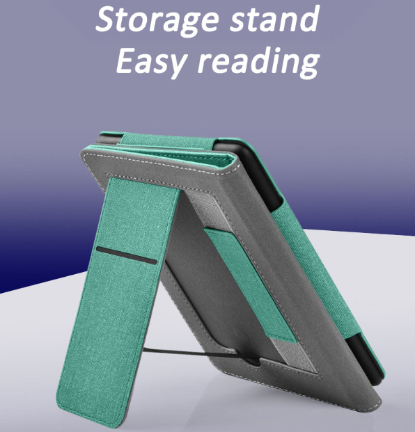 Lainergie Case for Kindle Paperwhite 7"/6.8" (12th/11th Gen, 2024/2021) , Slim PU Shell Cover with Stand, Hand Strap, Auto-Wake/Sleep Feature Not for TCL, Burgundy