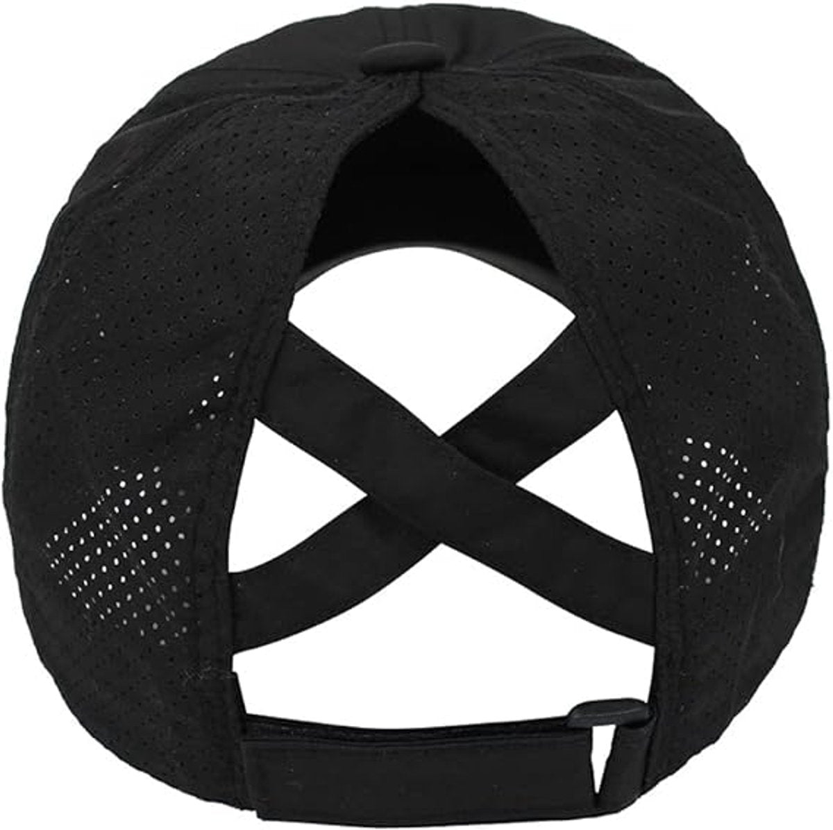 Women's ponytail baseball cap, adjustable summer cap in quick-drying breathable mesh, unisex baseball cap, sports cap