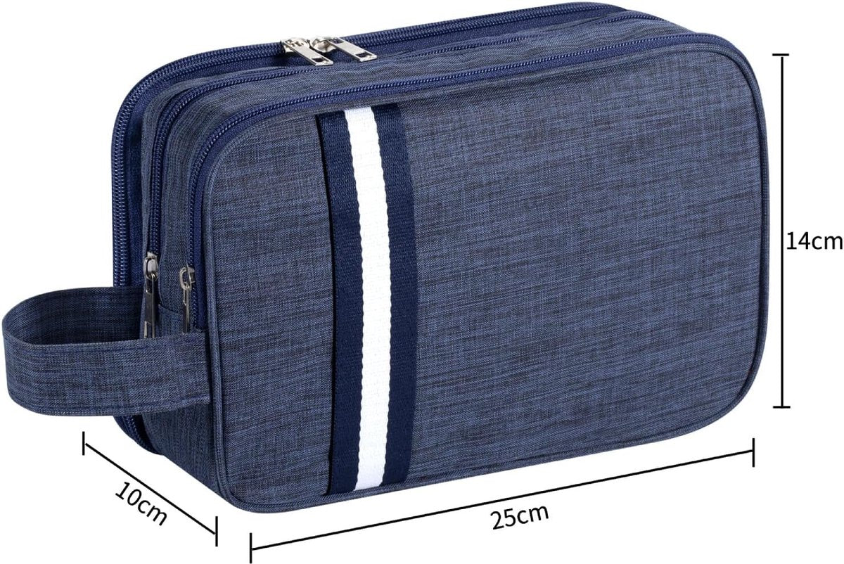 Toiletry bags for men - Toiletry bags for women - Toiletry bags - Travel accessories - Makeup bags - Cosmetic bags - Storage bags - Blauw