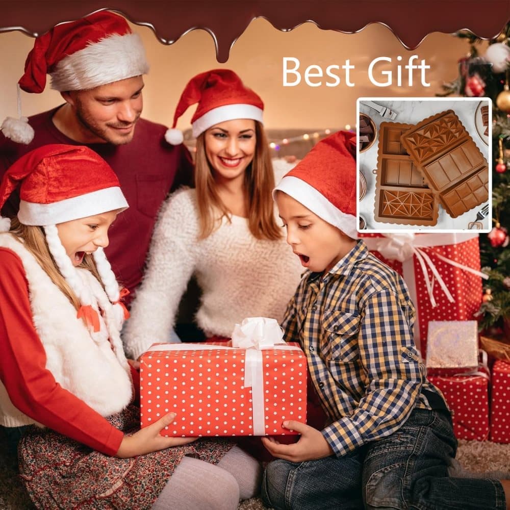 3-in-1 Chocolate Mold, Silicone BPA-Free, for Dubai