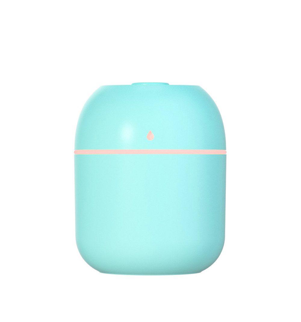 Portable Mini Humidifier 0.22L with USB, Automatic Shutoff, 2 Spray Modes for Bedroom Office and Car, Green