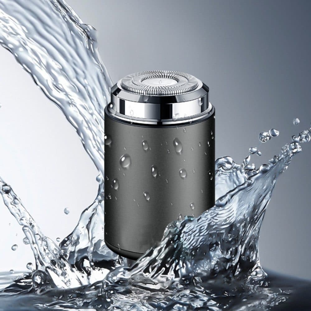 Electric Shaver Mini for Men, Travel & Everyday Use, Compatible with Braun, Gray