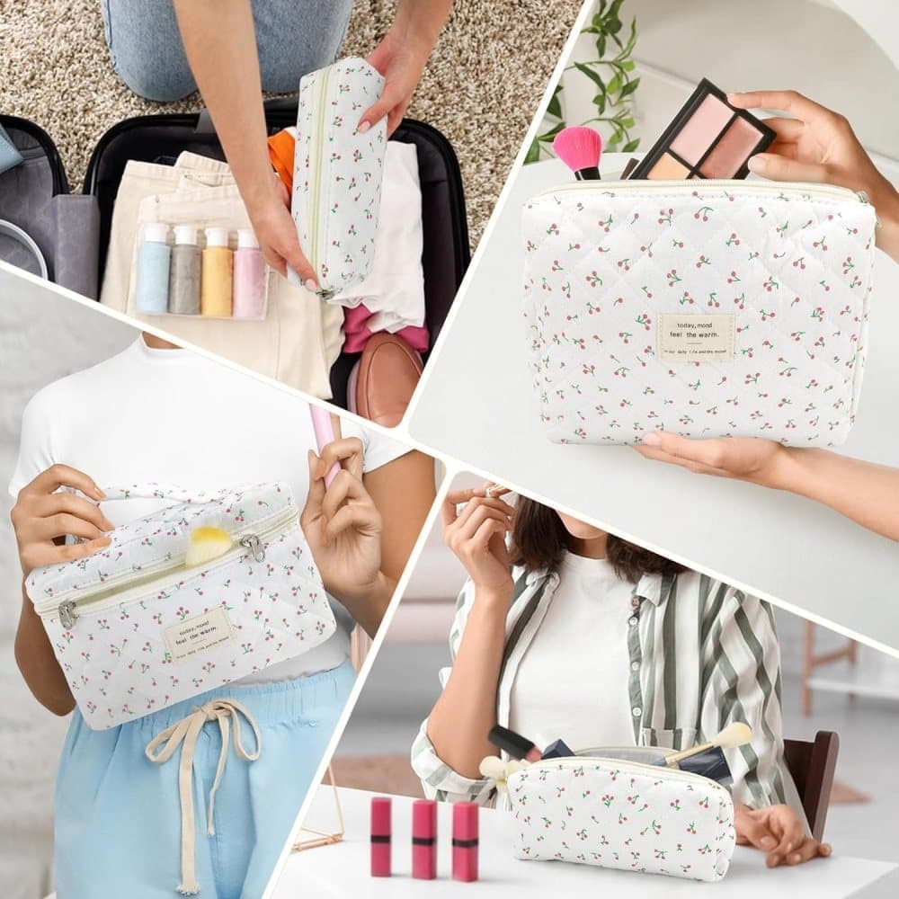 3-Pack Large Toiletry Bag, Size B