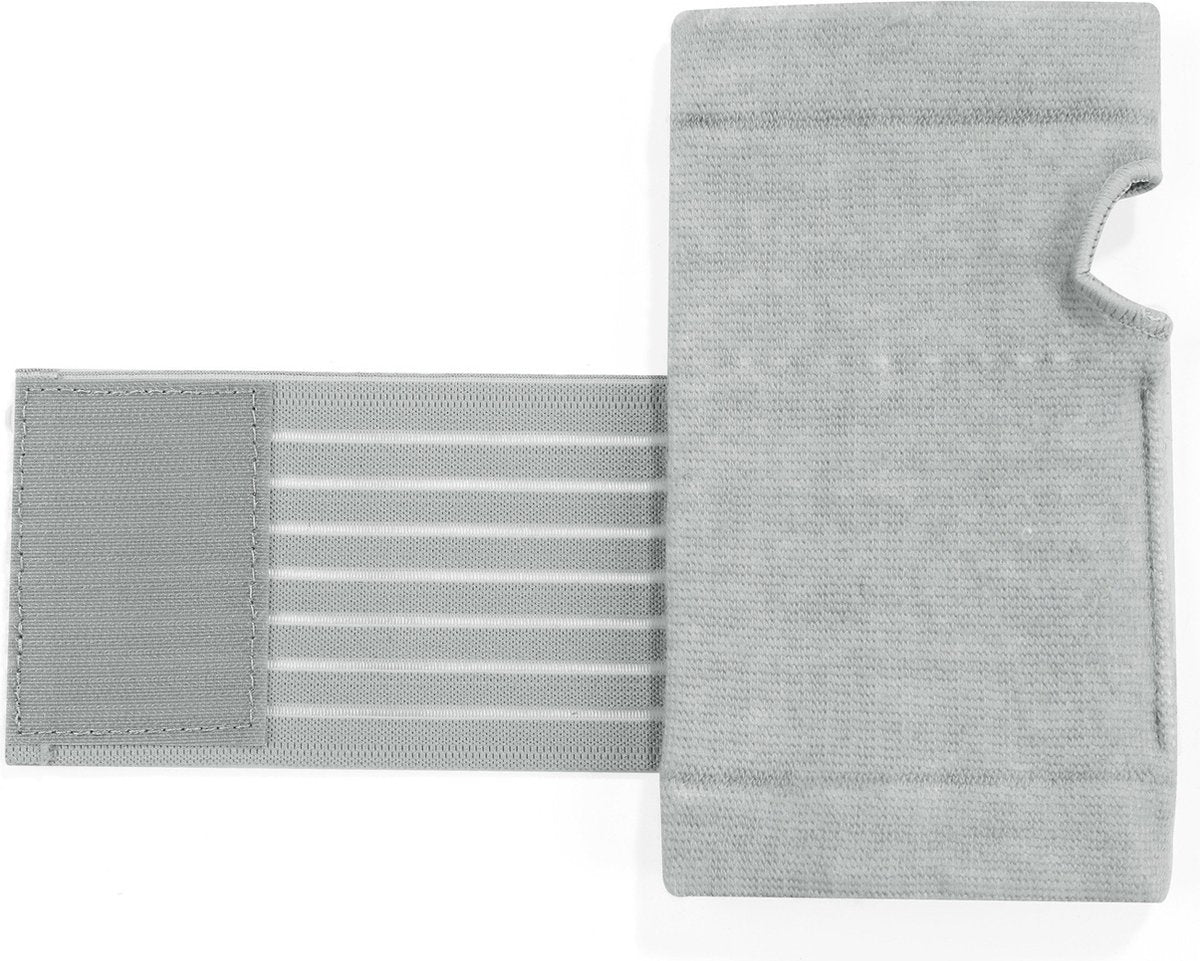 1 Pair Wrist Braces | Wrist Support | Wrist Protector | Sports Brace Wrist | Wrist Stabilizer | Wrist Bandage with Velcro Closure | Grey