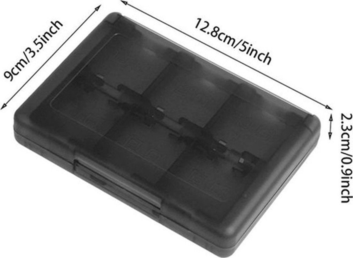 24 Slot Plastic Card Case / Holder Suitable For Nintendo Switch Cards | Game Card Storage Box