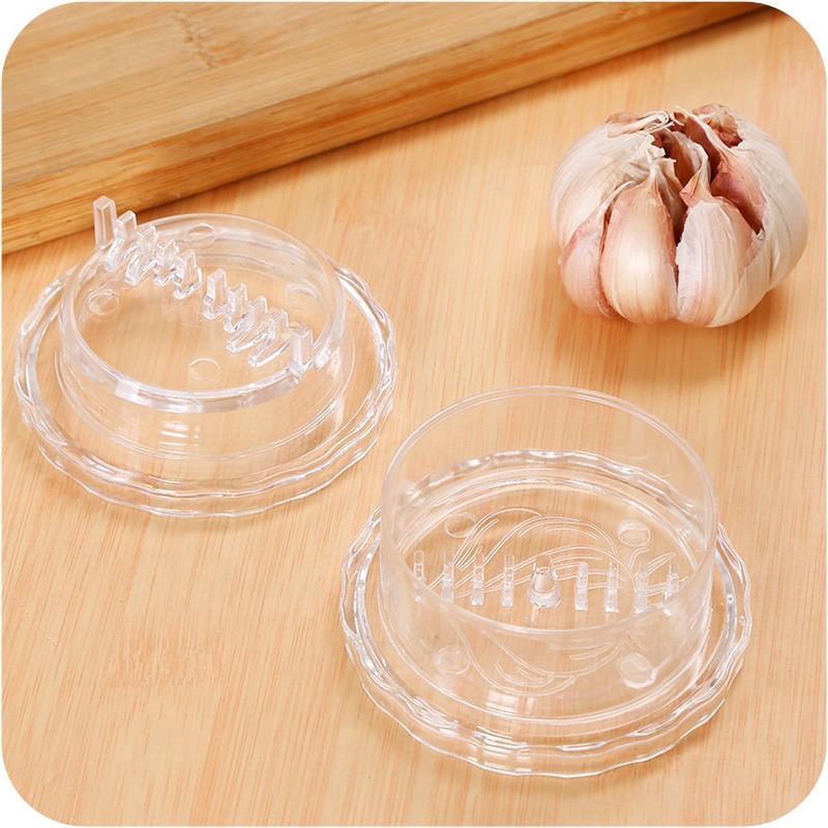 Garlic press