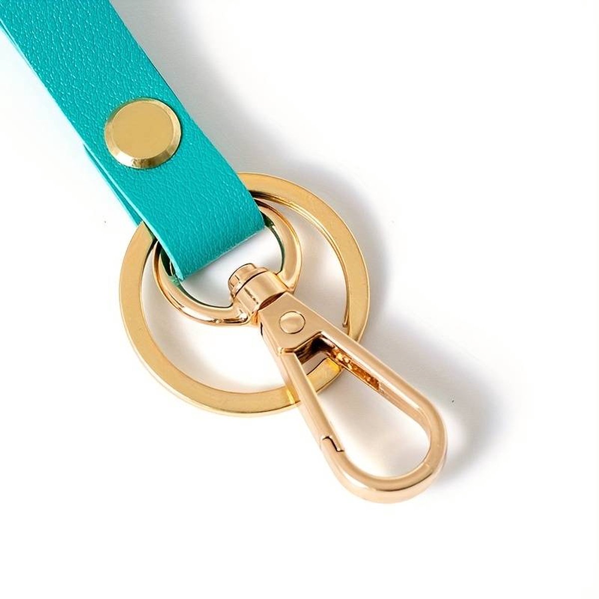 Luxury Ladies' Keychain | Key Holder | Car Keychain | Modern Style | With Double Key Rings | Pink