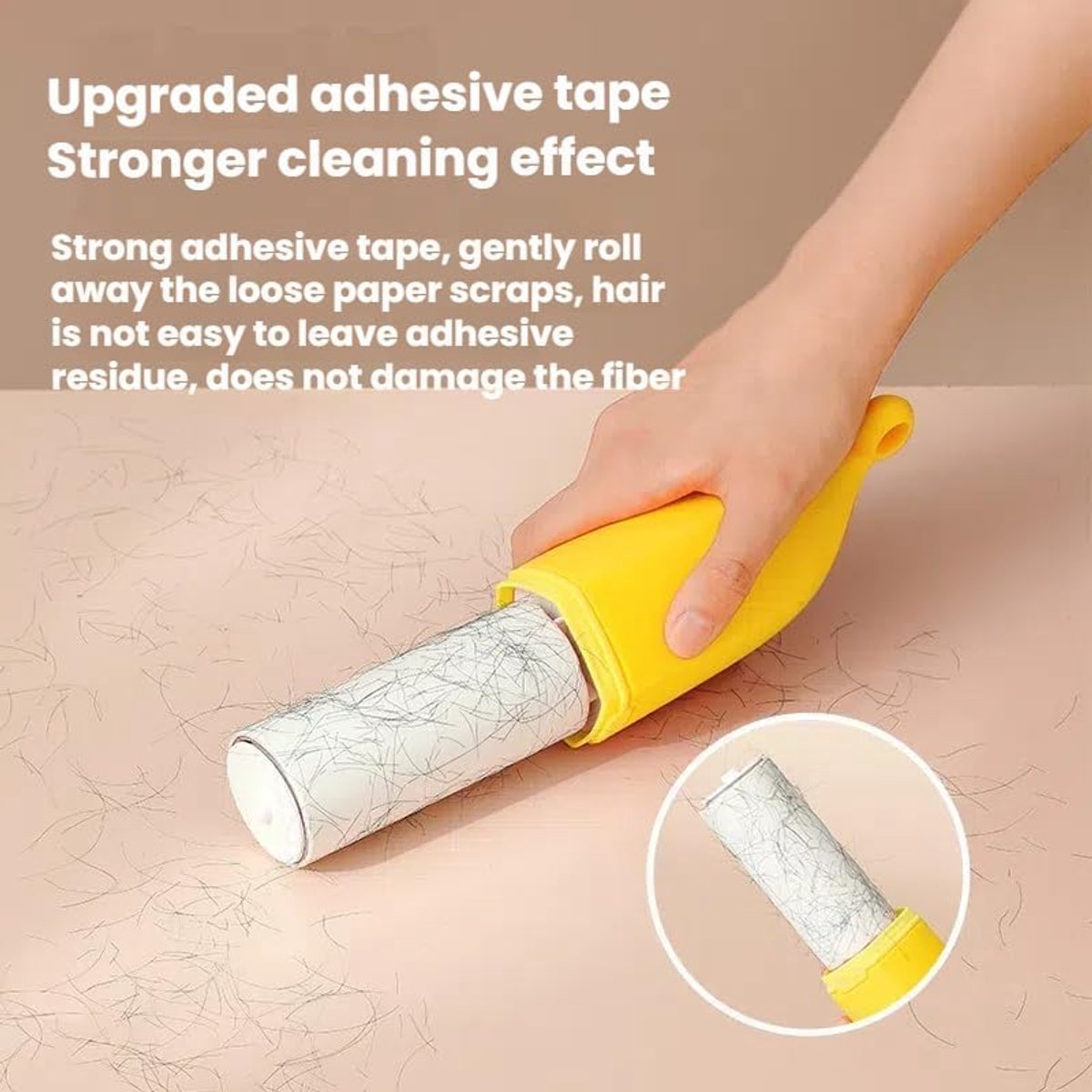 Double-Sided Felt Brush - Cartoon Cat Shape - Hair Removal Tool for Clothing and Pet Hair