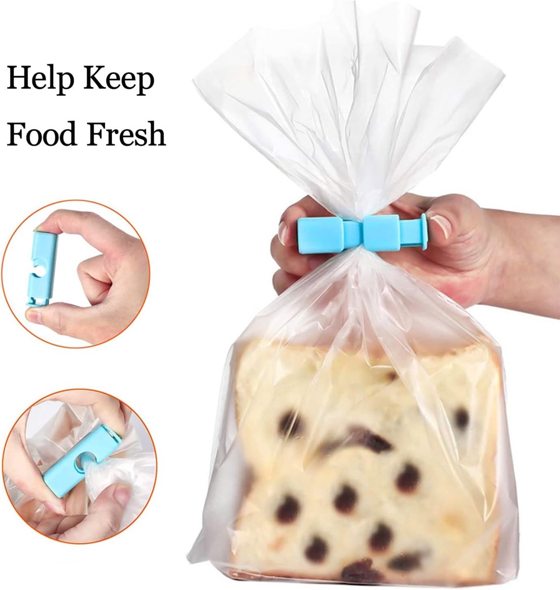 Bag Sealer - 12 Pieces - Freshness Clips - Sealing Clamps - Sealing Clips - Bag Sealer – Bag Clamps - Bag Sealer - Sealing Clips - Clips - Clamps - Bag Clamp - Kitchen Sealing Clips - Freshness Clips - 4 Colors
