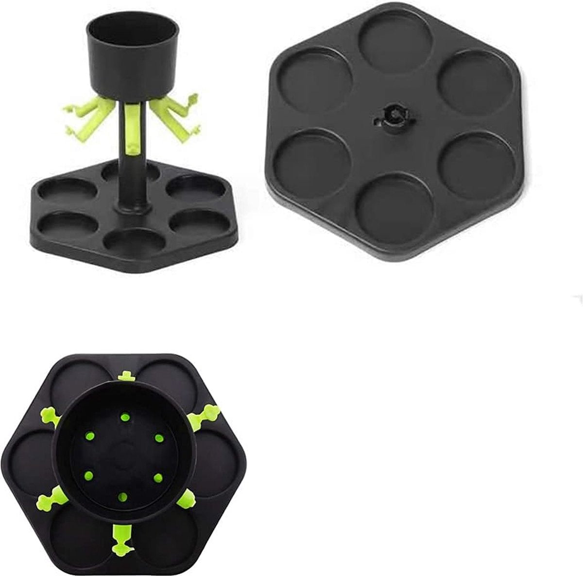 Shot Fountain - Shot Dispenser - Drink Dispenser - Shot Dispenser - Alcohol Dispenser - Shot Glasses - Drinks - Game - Party - For 6 Shot Glasses - For 6 People New Year New Year's Party Drinking Games - For Cocktail Party, Drinking Games