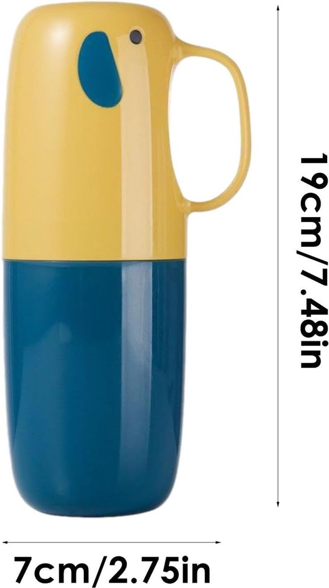 Travel Case - Toothbrush Holder - Toothbrush - Travel Case - Bathroom Accessories - Toothbrush Holder - Easily Portable - Toothbrush Travel Case - Toothbrush Cover - Toothbrush Storage - For Camping/Business Trips/School/Home