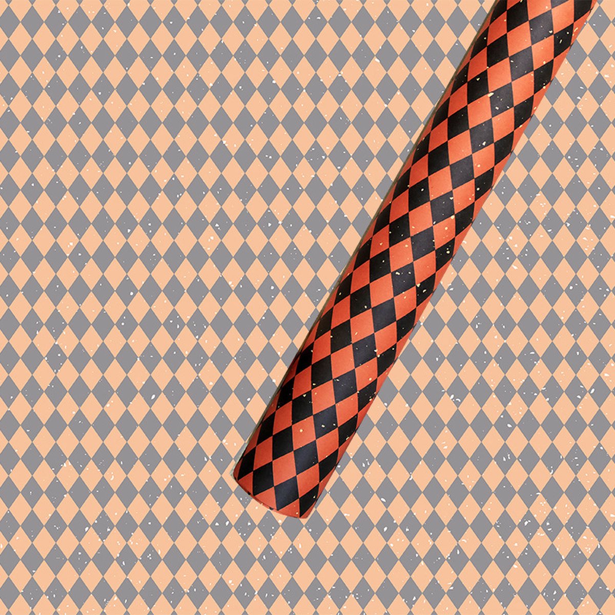 Wrapping Paper 6 Rolls - Gift Paper - Sustainable - Eco-friendly & Plastic-free - Tear-resistant - 50x70cm - Birthday - Decorations - Gift Paper - Party Assortment - Various Designs - Halloween - Pumpkin/ Bat/ Witch's Hat/ Star