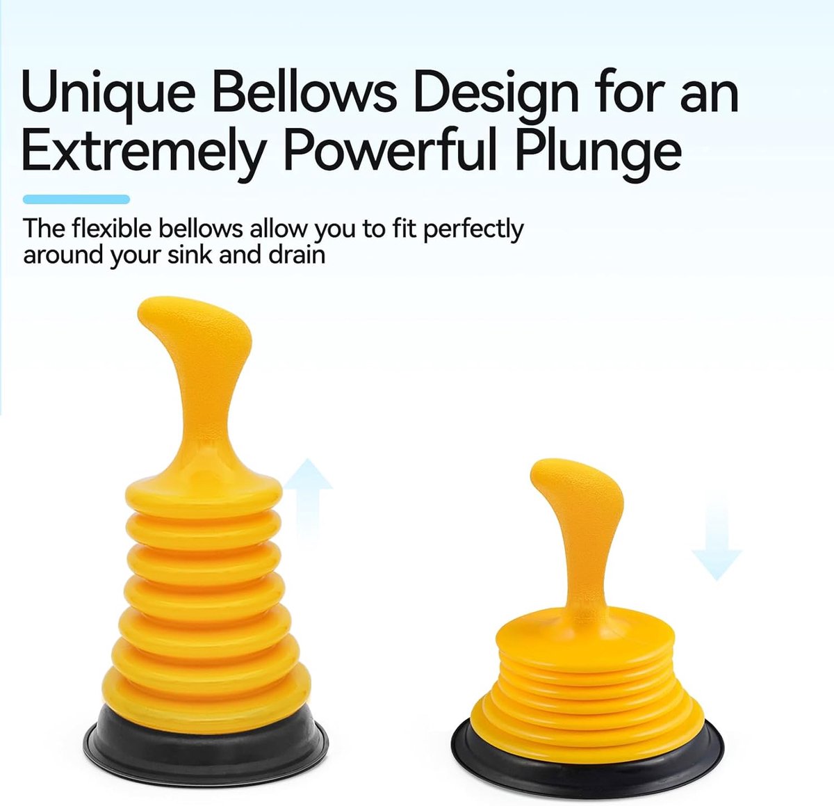 Drain Cleaner - Professional Multifunctional Sink Unclogger - Very Effective Toilet Unclogger - High Quality Drain Unclogger - Toilet Unclogger - Plunger - Unclogging Snake - Eco-Friendly - For Toilet, Sink, Shower, Kitchen