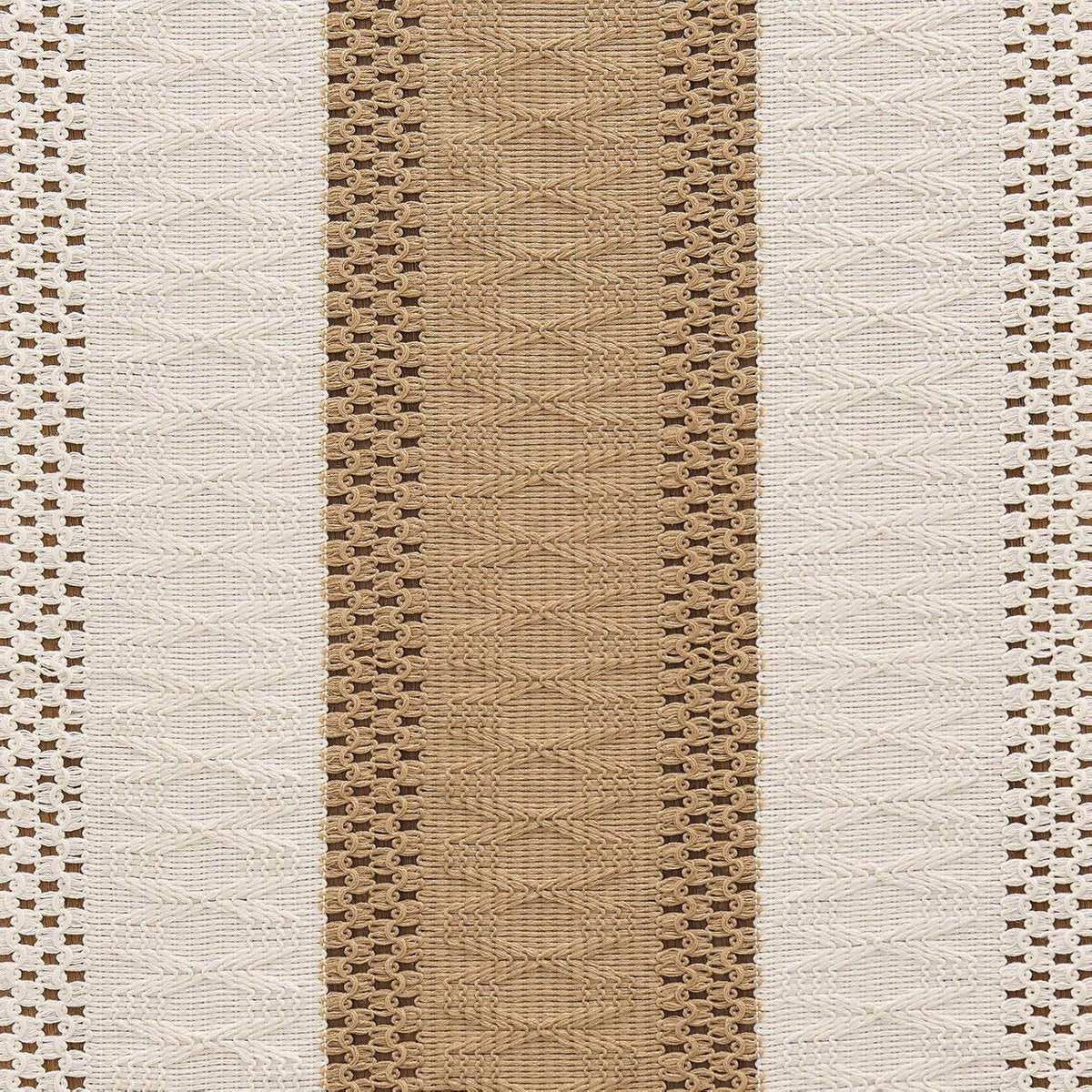 Table Runner - 30 x 183 cm - Bohemian Table Runner - Macrame Style Bicolor Stitching Table Runner - Small Dinner Tablecloth - Boho Neutral Table Runners - Farmhouse Woven Home Decor