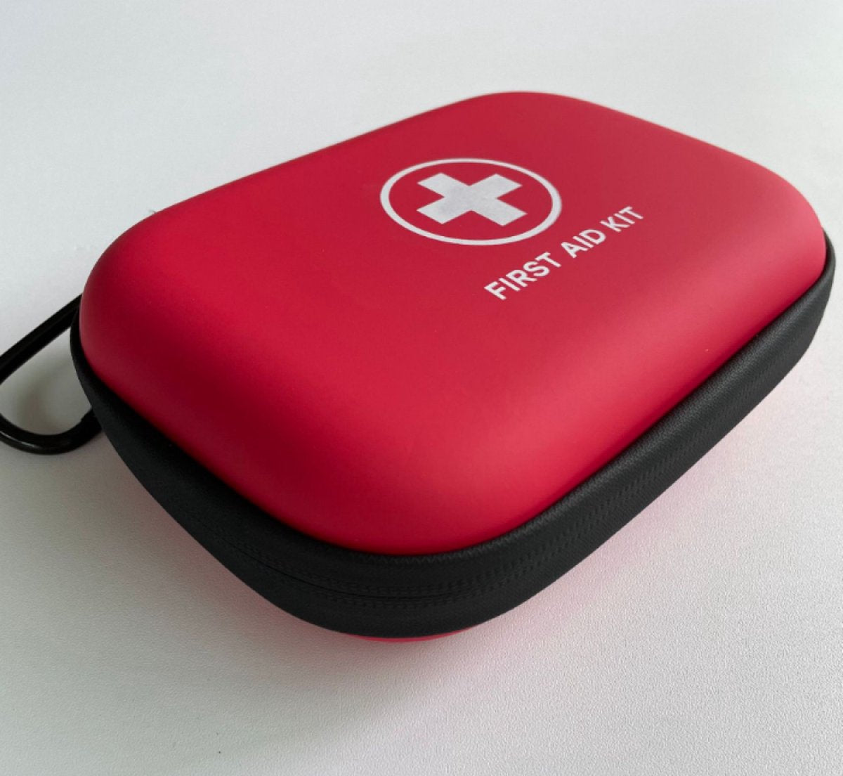 First aid kit - First aid kit - Survival kit outdoor emergency kit - First aid kit sports - First aid sports bag - Red - First aid kit - First aid drum - PU - red - 17.6*12*5.5cm