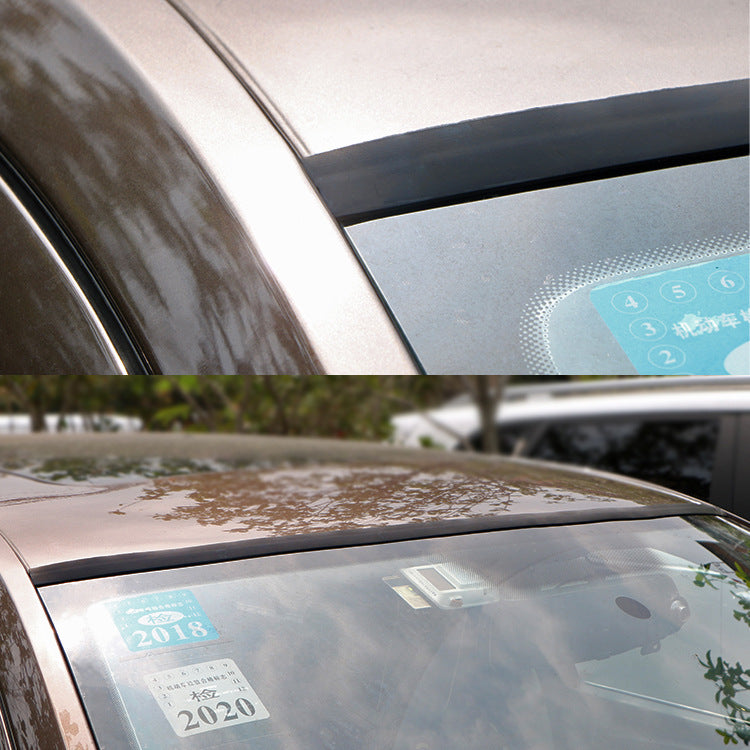 Car Window Seals 19mm x 2M Rubber Strip Sound Insulation Noise Reduction Compatible with Multiple Brands