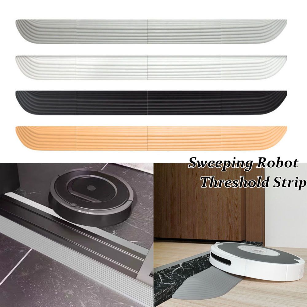 Robot Vacuum Cleaner Replacement Ramp, Gray Threshold Ramp for Doors