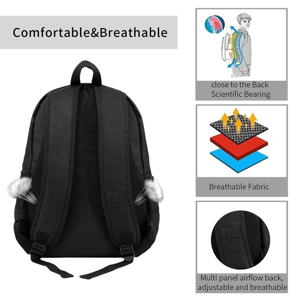 Roblox Blox Fruit Backpack Large Capacity Polyester School Bag for Children