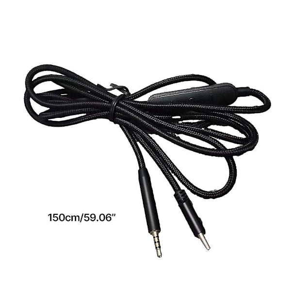USB-C to 2.5mm Male Audio Cable Compatible with Bose QC25 QC35 QC35 II QC45 Headphones with Microphone