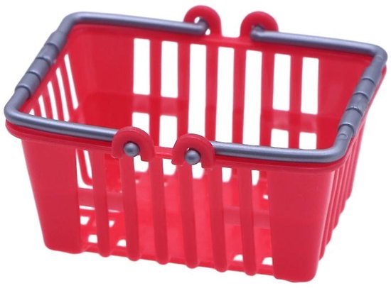 Children's shopping basket set 12-piece - small toys - shopping basket - model - children's play house - play ornaments