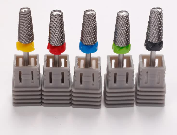5-in-1 Nail Cutter Bit – Coated Tungsten Grinding Head – for Manicure and Pedicure 1 piece XF