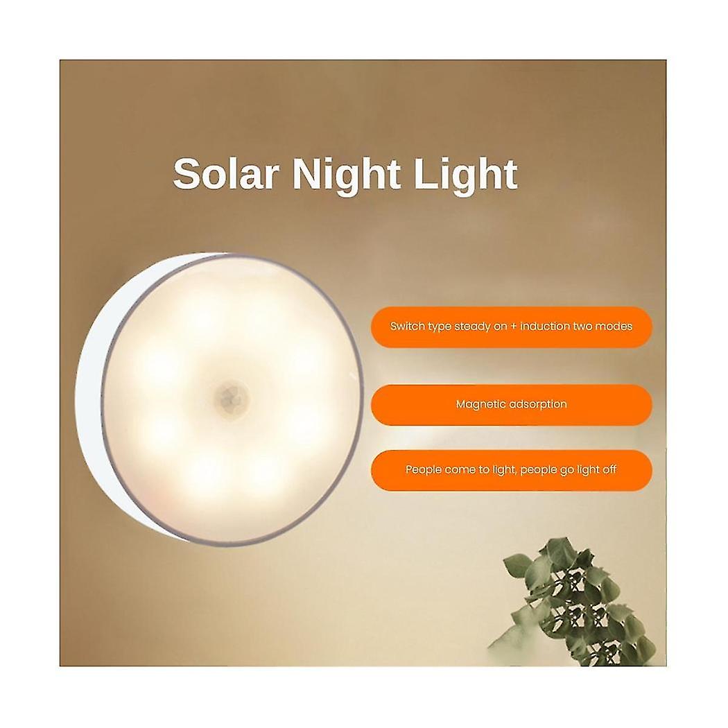 Night light - Wireless - Motion detector light - Wireless light - USB rechargeable light - Rechargeable wall lamp for the hallway