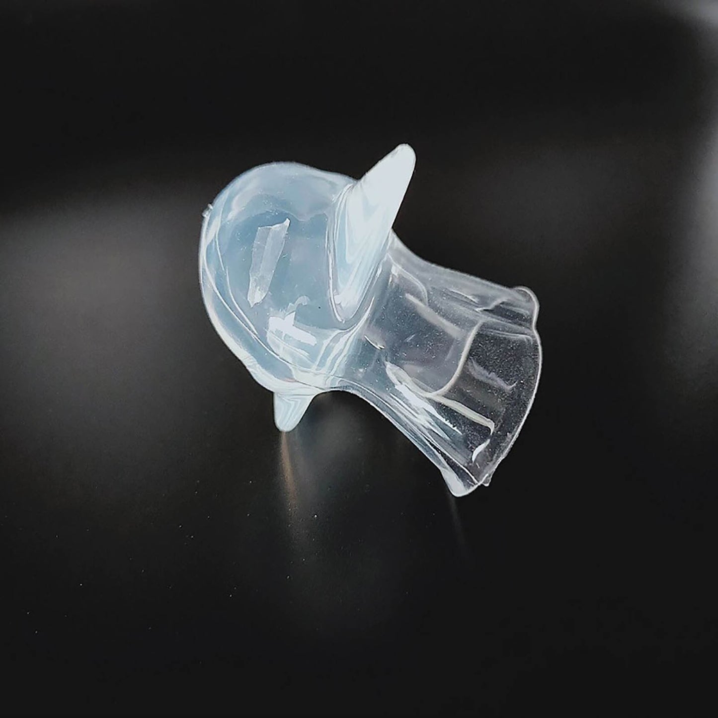 Silicone Anti Snoring Tongue Aid Reduce Snore Sleep Solution Stopper Device One Size Blue