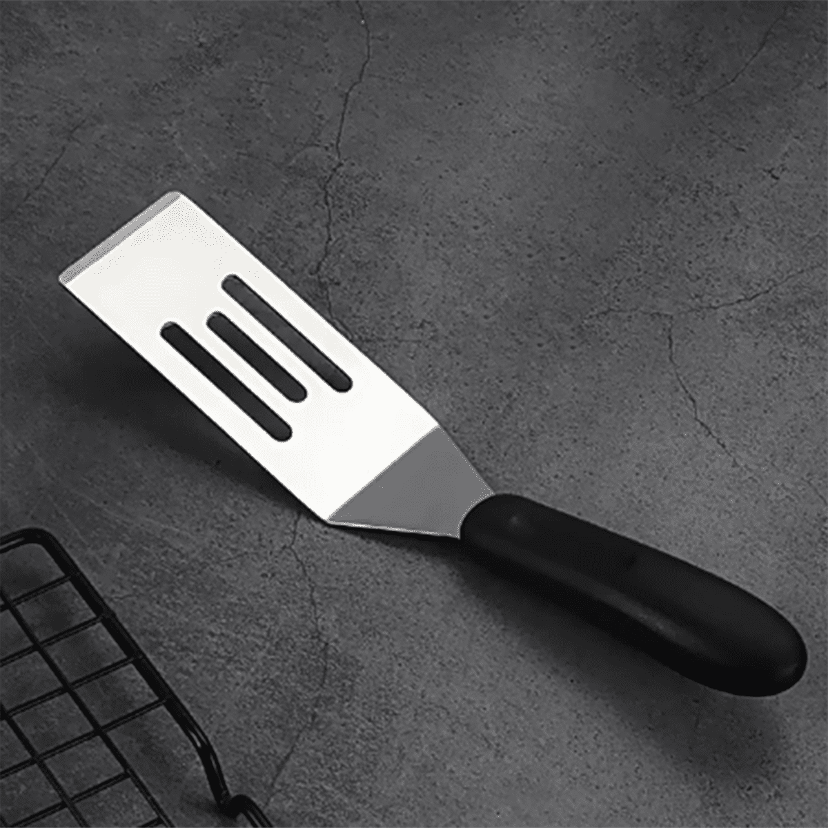 Small Spatula 2 PCS, Mini Serving Spatula for Kitchen Use, Metal Spatula for Serving and Turning, Perfect for Pancakes