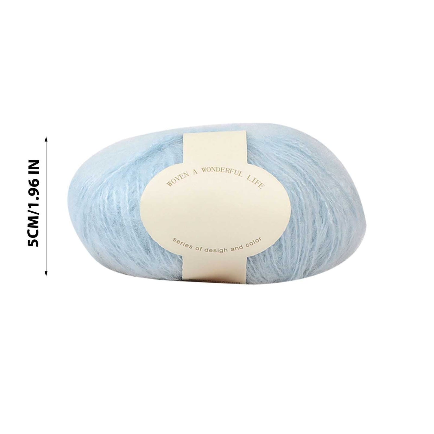 Clearance! Boovnll Mohair Yarn, Soft Yarn for Crocheting, Hand Knitting Hats, Sweater, Scarves, Crafts, Home Decorations, DIY Kids Toys, Yarn 28