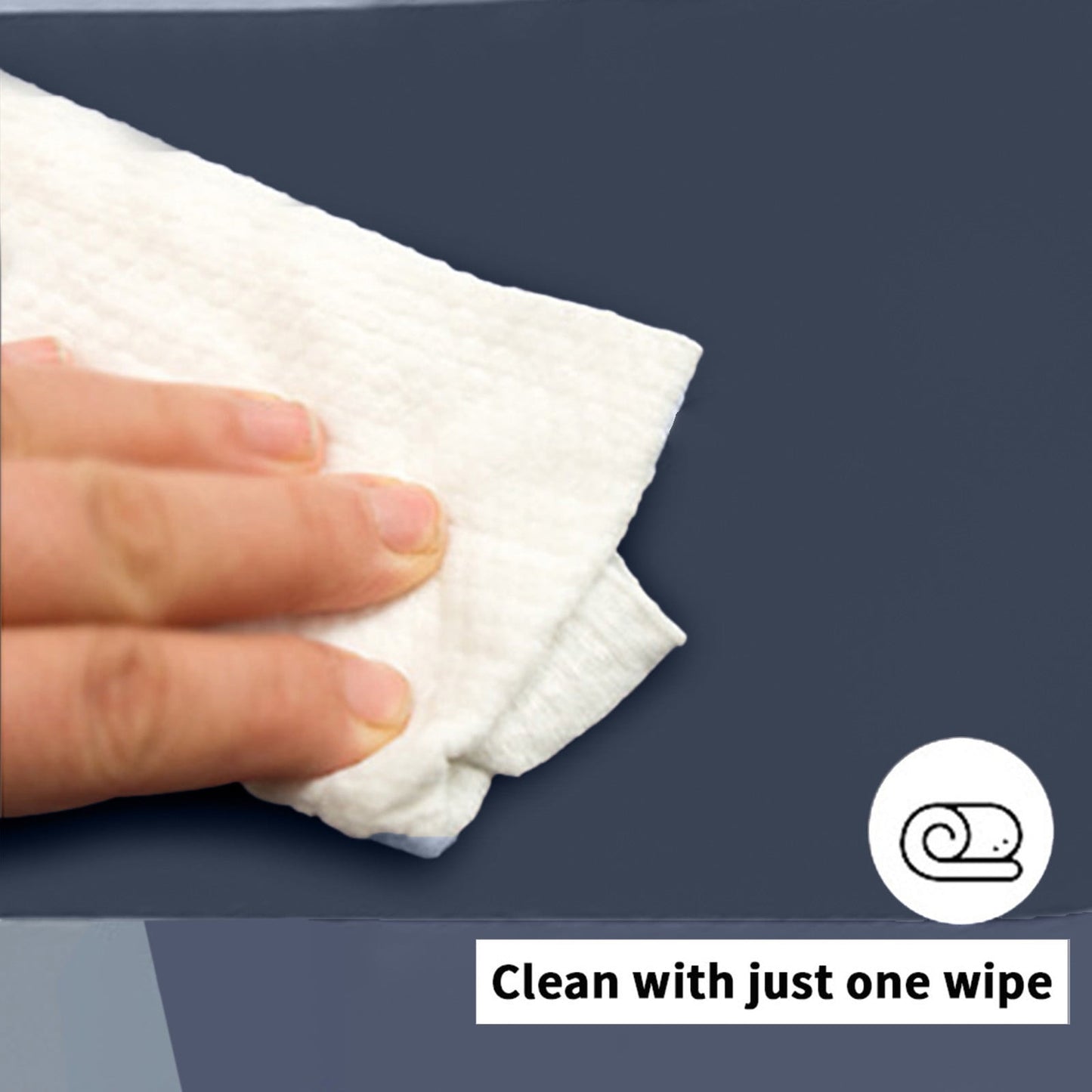 PALIFEUR Oval Bathroom Rugs, Extra Soft Absorbent Bath Mat, 15.7"x23.6" Quicker Dry Washable Bath Mats for Bathroom, Tub and Shower, Non-Slip Bathroom Rug Blue