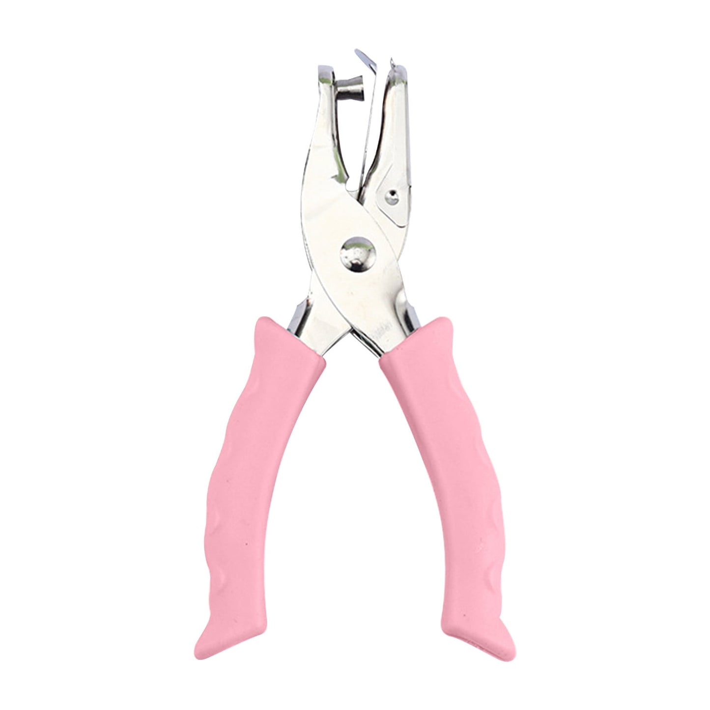 Tyidzon Single Hole Punch, Paper Punch Small Hole Paper Punch for Crafts, Scrapbooks, Handheld Hole Puncher for Paper Crafts in Home, Office, Classroom Pink