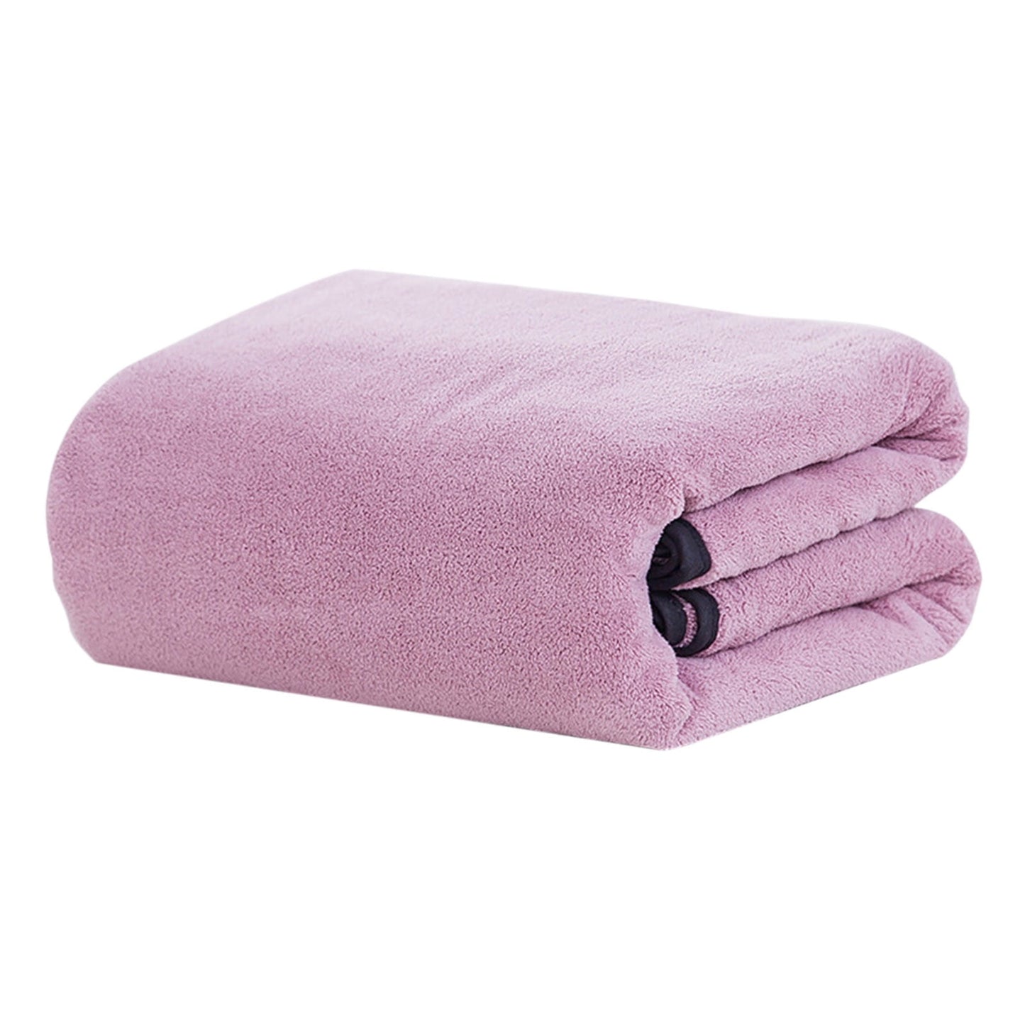 PALIFEUR Extra Large Bath Towels, Soft Highly Absorbent Bath Towels Microfiber Velvet Towels Lightweight Quick Drying Towels for Bathroom Beach, Spa, Shower, Hotel-27.5×55.1"-Gray A_#Purple