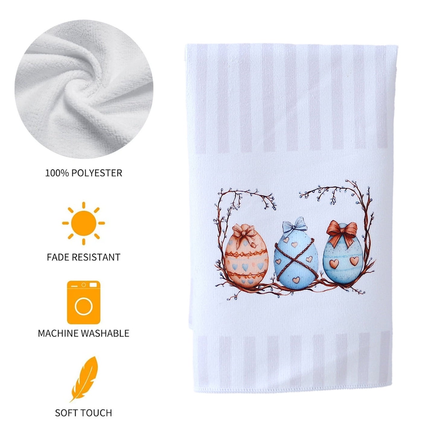 Xuniizn Microfiber Cleaning Cloths, Ultra Soft, Reusable, Lint-Free, Streak-Free, Super Absorbent for House, Kitchen, Car, and Glass White