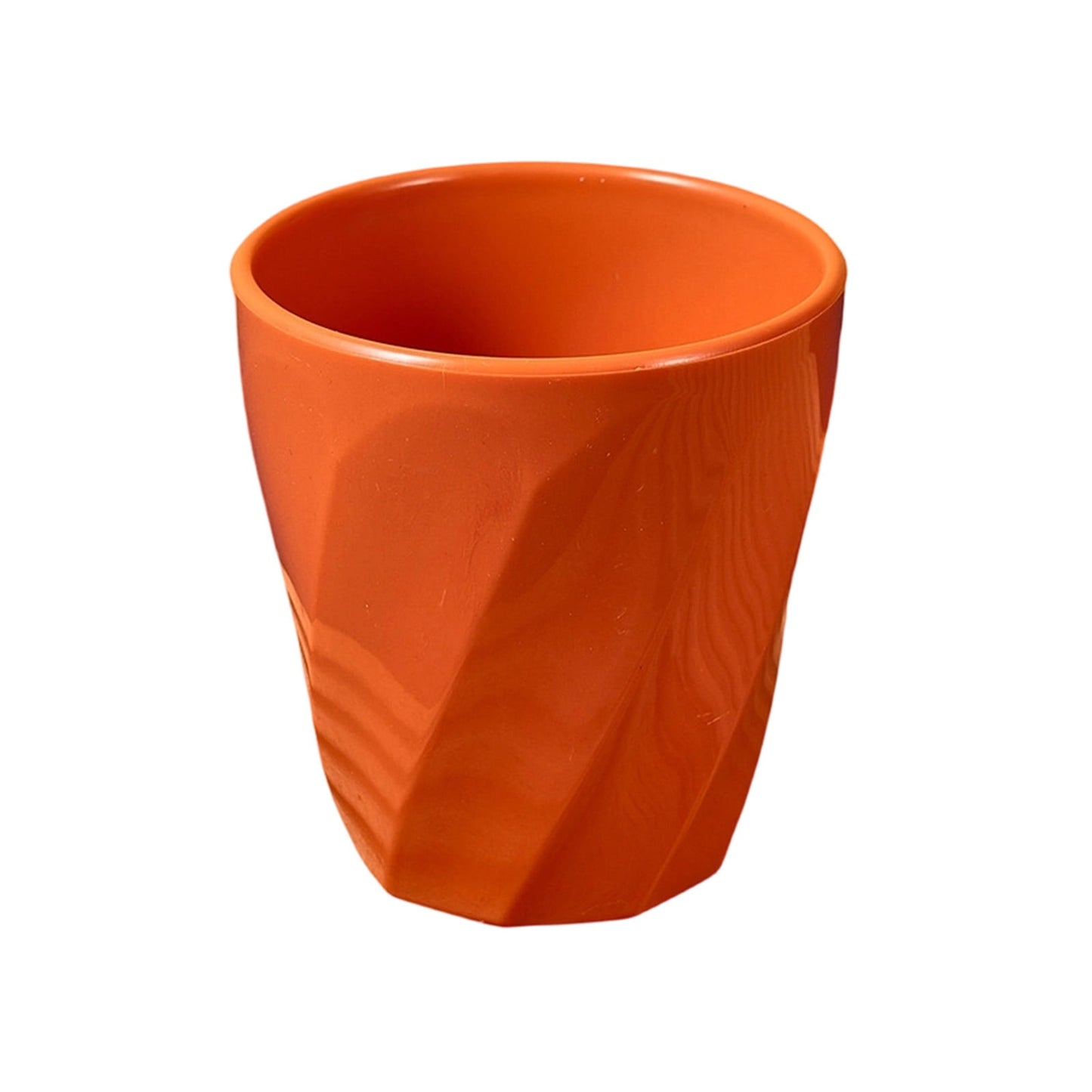 Tyidzon Unbreakable Plastic Cups Reusable Multi-Purpose Plastic Cups, Drinking Cup for Kitchen, Bpa-Free, Dishwasher and Microwave Safe Orange